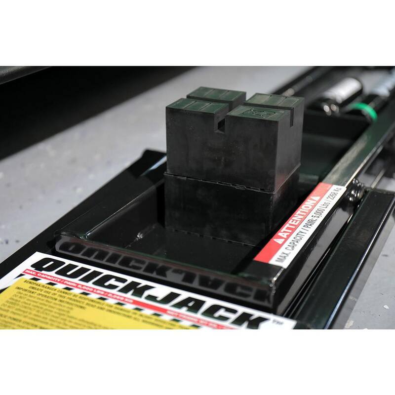 QUICKJACK 3 in. x 3 in. x 2.5 in. Urethane Pinch-Weld Block (Set of 4) - 5300013