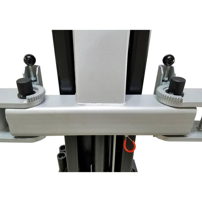 TUXEDO Symmetric 2 Post Car Lift 9,000 lbs. Capacity Heavy Duty in Black - TP9KF-TUX