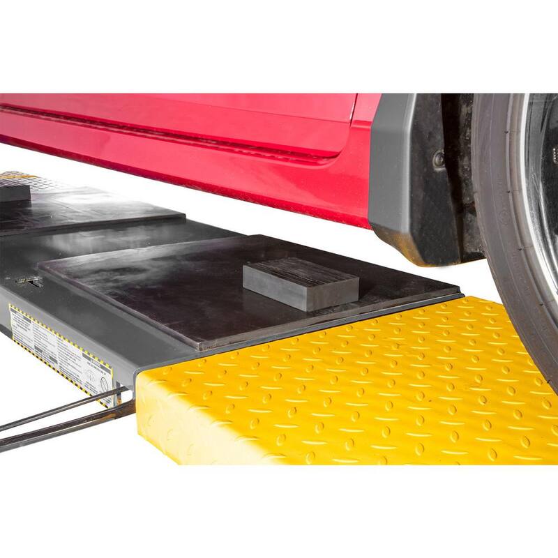 BENDPAK P-9000LT Pit-Style Low-Rise Scissor Car Lift 9000 lbs. Capacity - Open-Center with 220V Power Unit Included - 5175133