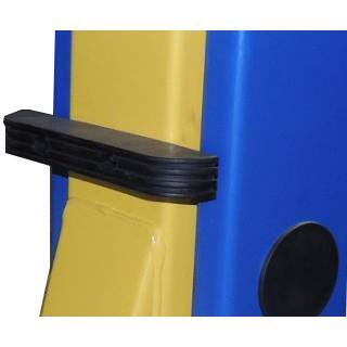 TUXEDO Asymmetric 2-Post Car Lift Clear Floor 9,000 lbs. Capacity in Blue - TP9KACX