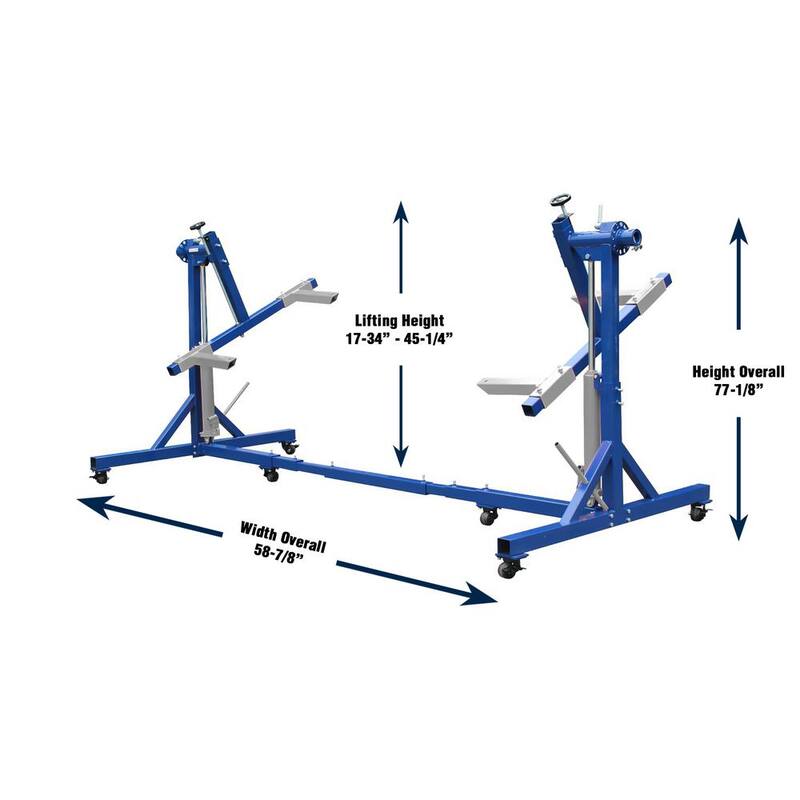 TUXEDO Car Rotator 3,000 lbs. Capacity Heavy Duty Design - CR-3000