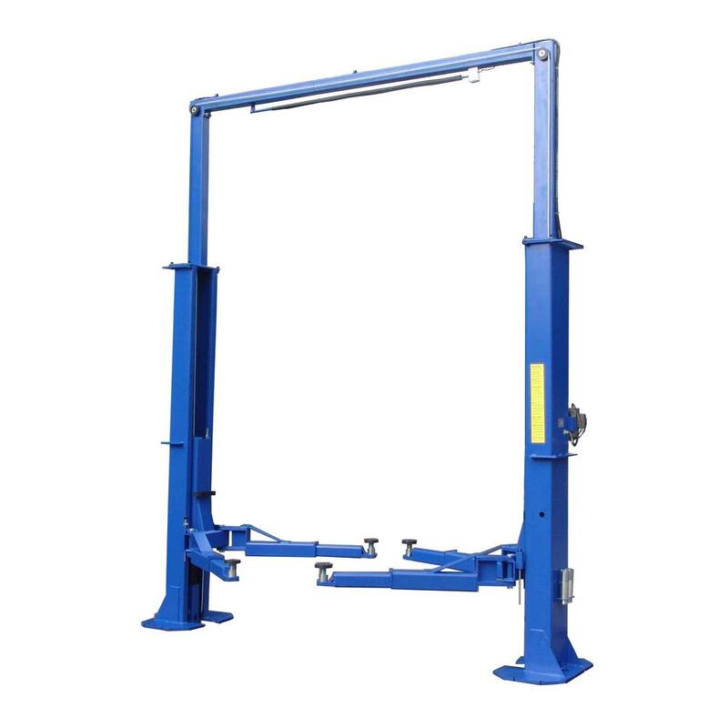 TUXEDO Heavy-Duty 2-Post Car Lift 15,000 lbs. Capacity in Blue - TP15KCX