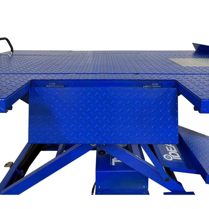IDEAL UTV Portable Lift with Integrated Motor and Retractable Ramp 2200 lbs. Capacity - U-2200IEH-XR