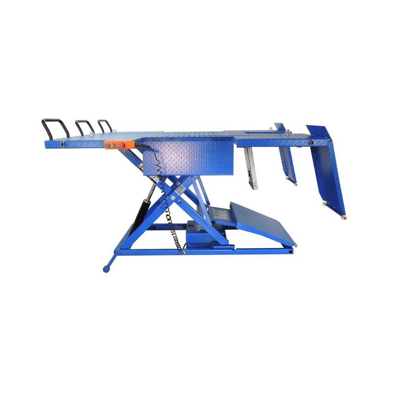 IDEAL UTV Portable Lift with Integrated Motor and Retractable Ramp 2200 lbs. Capacity - U-2200IEH-XR