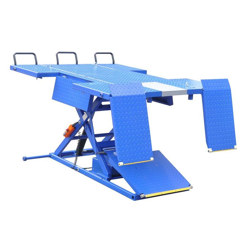 IDEAL UTV Portable Lift with Integrated Motor and Retractable Ramp 2200 lbs. Capacity - U-2200IEH-XR