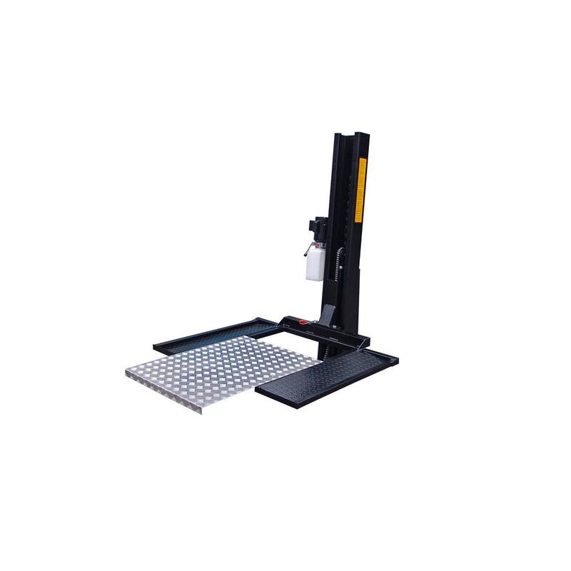 TUXEDO Single Column Lawn Mower Storage Lift 2,000 lbs. with 110-Volt Duro Included - SC-2K
