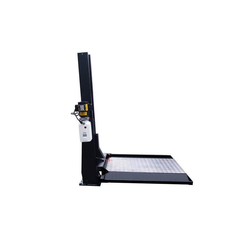 TUXEDO Single Column Lawn Mower Storage Lift 2,000 lbs. with 110-Volt Duro Included - SC-2K
