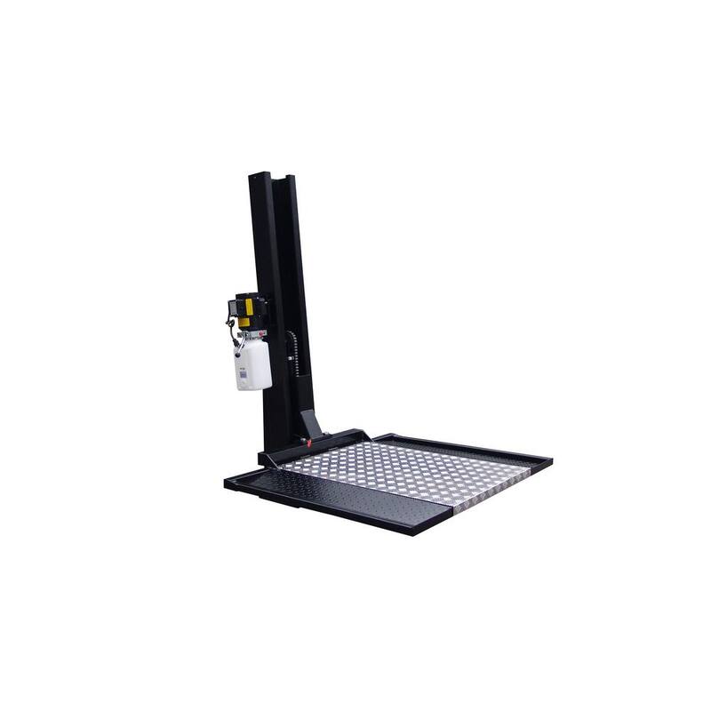 TUXEDO Single Column Lawn Mower Storage Lift 2,000 lbs. with 110-Volt Duro Included - SC-2K