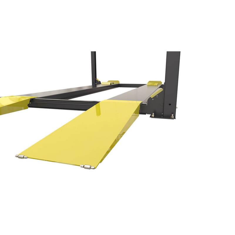 BENDPAK 48 in. Steel Approach Ramp Kit, Fits HDS-14 Series 4 Post Car Lifts with 14000 lb. Capacity, Pair - 5210747