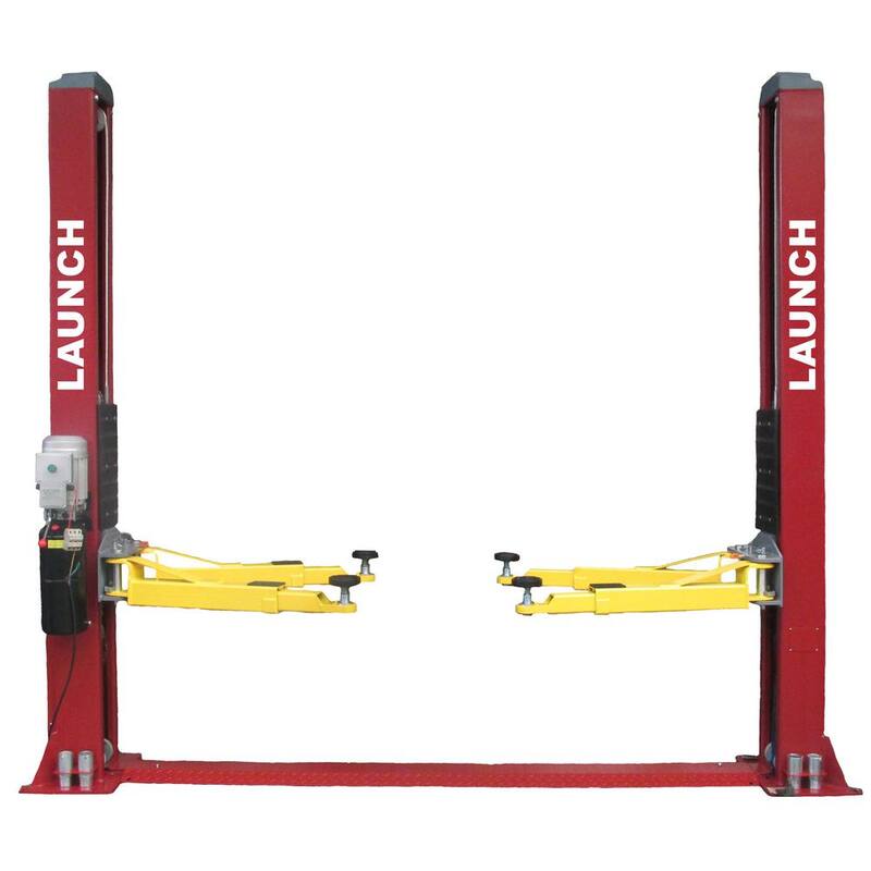 Unbranded 2-Post Car Lift Floor Plate 9,000 lbs. Capacity Symmetric in Red - TLT240SB-R