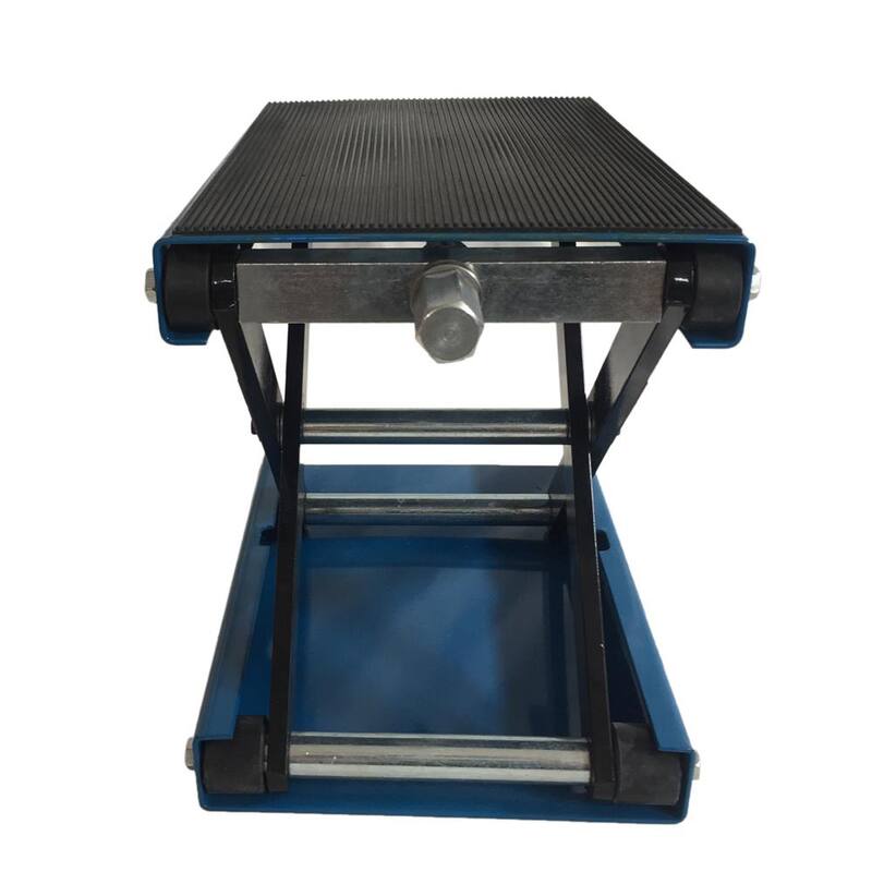 Karl home Steel W Deck Scissor Low Rise Car Lifts Jack Motorcycle Center Hoist Stand 1100 lbs. Capacity - 997469981035