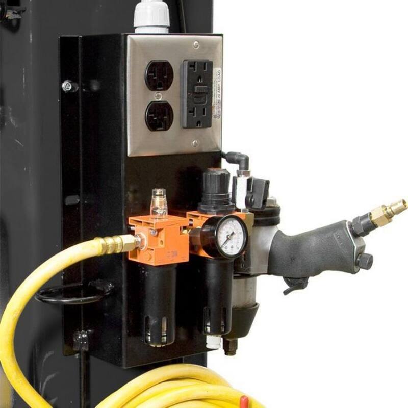 BENDPAK WSA-100 Air-Electric Work Station, Fits 2 Post & 4 Post Car Lifts with up to 10000 lb. Capacity - 5210438