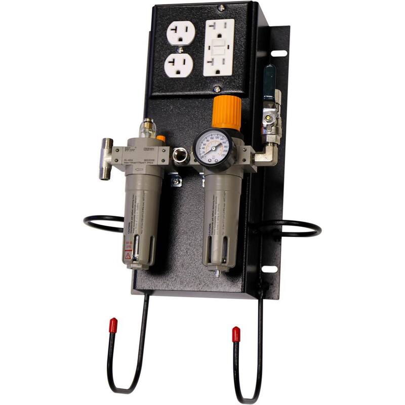 BENDPAK WSA-100 Air-Electric Work Station, Fits 2 Post & 4 Post Car Lifts with up to 10000 lb. Capacity - 5210438
