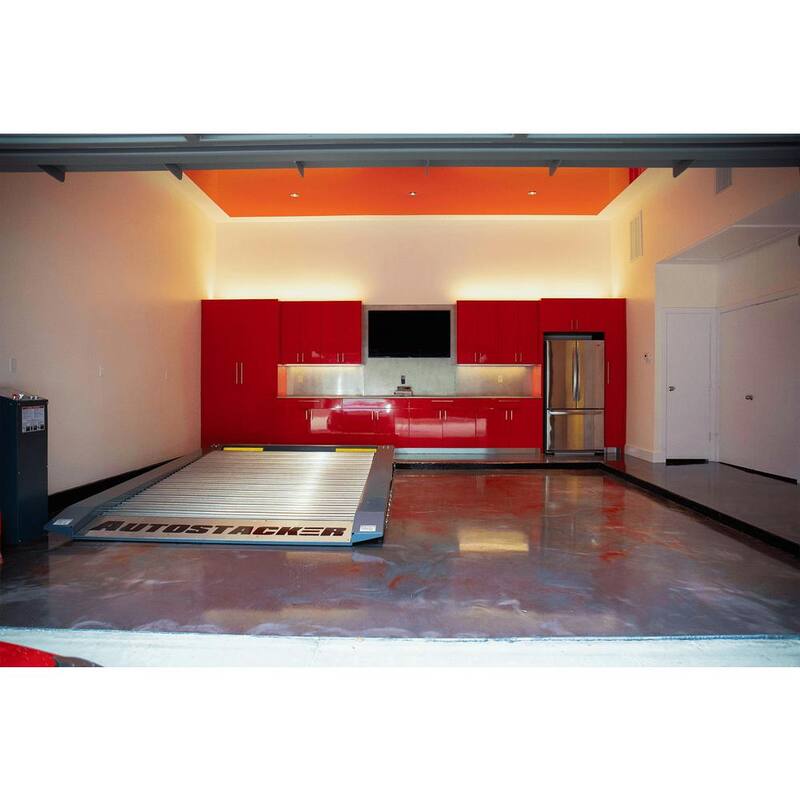 AUTOSTACKER 8.5 ft. Hydraulic Platform Parking Scissor Car Lift with 6000 lbs. Capacity - 5175274