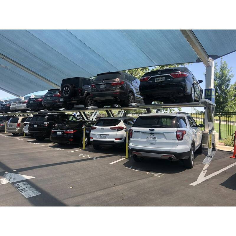 AUTOSTACKER 8.5 ft. Hydraulic Platform Parking Scissor Car Lift with 6000 lbs. Capacity - 5175274