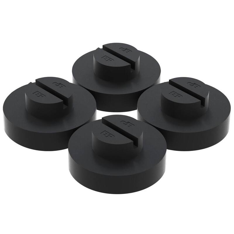 BENDPAK Slipover Round Pinch Weld Puck for 2 Post Car Lifts with up to 10000 lb. Capacity, Set of 4 - 5210263