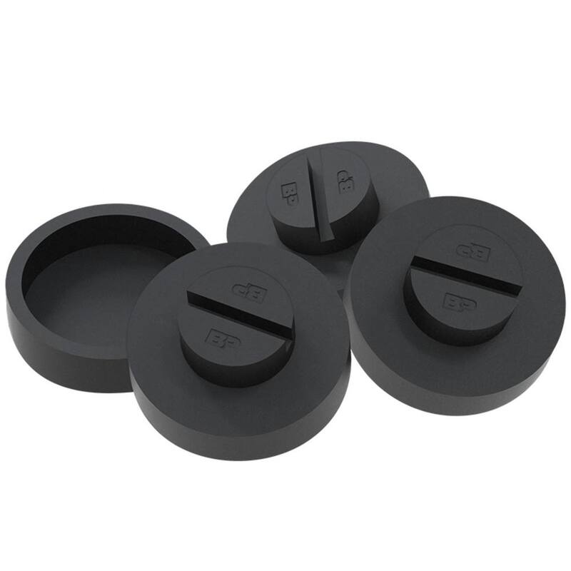 BENDPAK Slipover Round Pinch Weld Puck for 2 Post Car Lifts with up to 10000 lb. Capacity, Set of 4 - 5210263