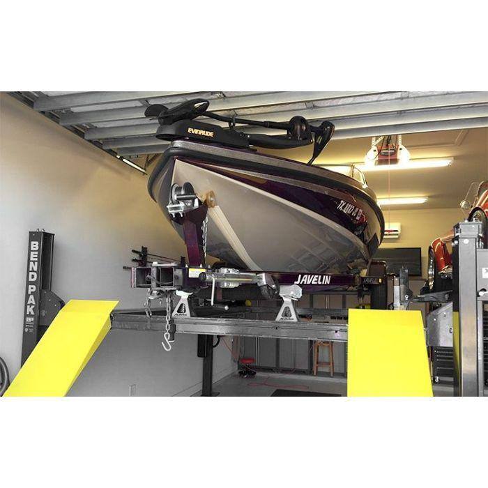 BENDPAK HD-9ST 4 Post Car Lift 9000 lbs. Capacity - Narrow Width with ALI Certification with 220V Power Unit Included - 5175860