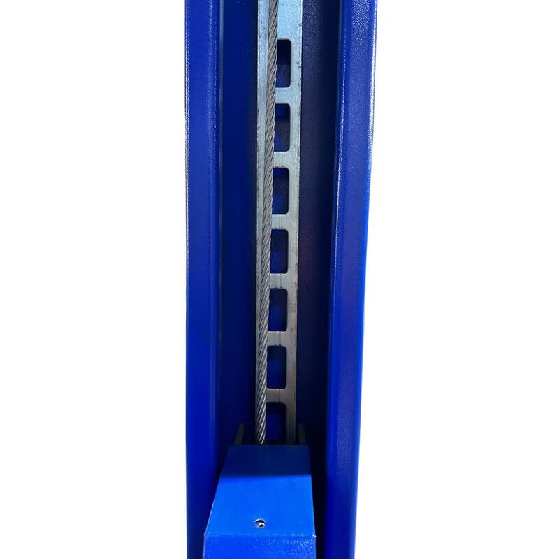 TUXEDO 4-Post Car Lift Cable Driven 12,000 lbs. Capacity in Blue Heavy Duty - FP12K-K