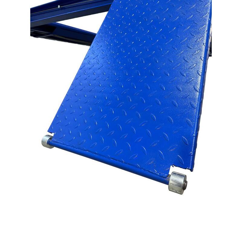 TUXEDO 4-Post Car Lift Cable Driven 12,000 lbs. Capacity in Blue Heavy Duty - FP12K-K