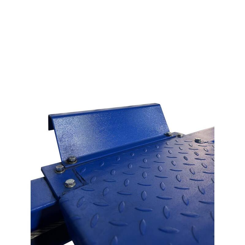 TUXEDO 4-Post Car Lift Cable Driven 12,000 lbs. Capacity in Blue Heavy Duty - FP12K-K