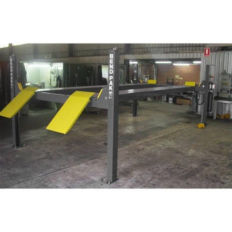 BENDPAK HD-9STX High-Lift Narrow 4 Post Car Lift 9000 lbs. Capacity with 220V Power Unit Included - 5175862