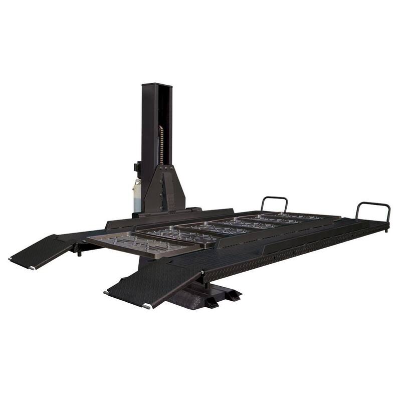 TUXEDO Single Post/Column Car Parking Storage Car Lift 6,000 lbs. Capacity - SP-6K-SS