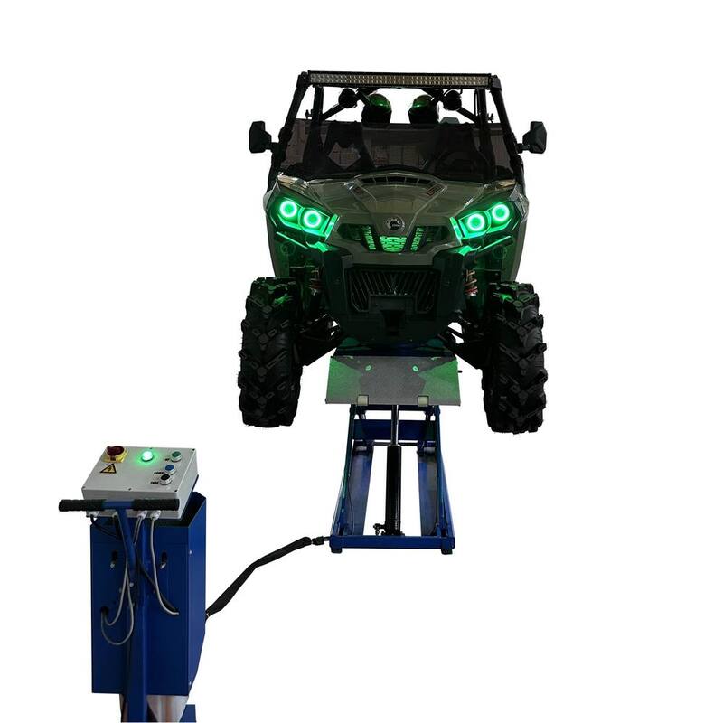 IDEAL UTV/ATV Table Scissor Lift 2500 lbs. Weight Capacity with Portability - UF-2500EH-X