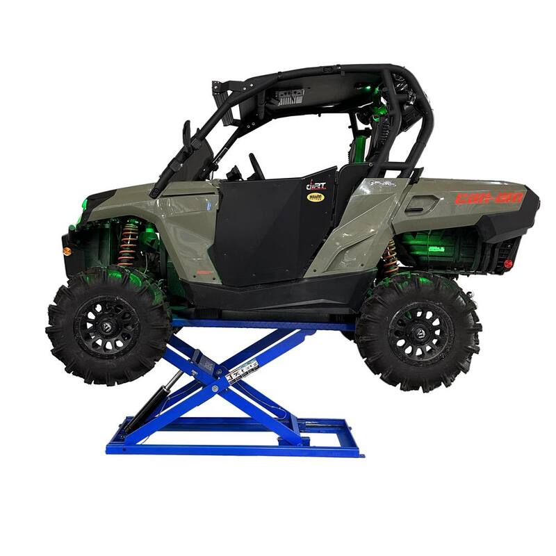 IDEAL UTV/ATV Table Scissor Lift 2500 lbs. Weight Capacity with Portability - UF-2500EH-X