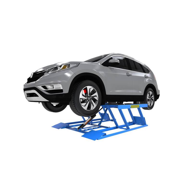 Dannmar Portable Low-Rise Car Lift 6,000 lbs. Capacity - 5175329
