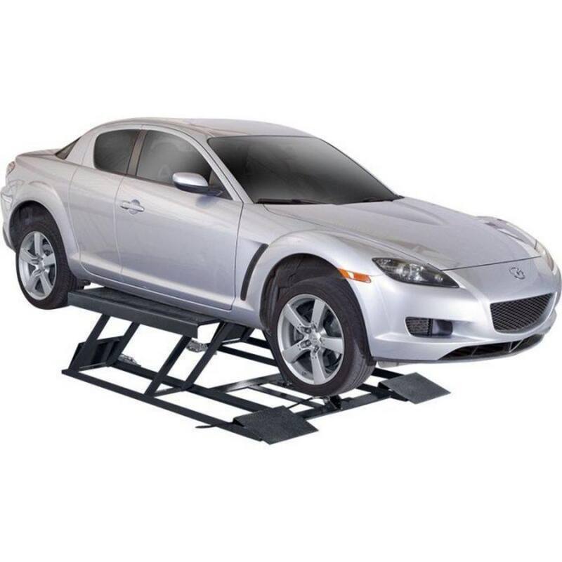 BENDPAK LR-60P Portable Low-Rise Scissor Car Lift 6000 lbs. Capacity - 26 in. Maximum Rise with 220V Power Unit Included - 5175728