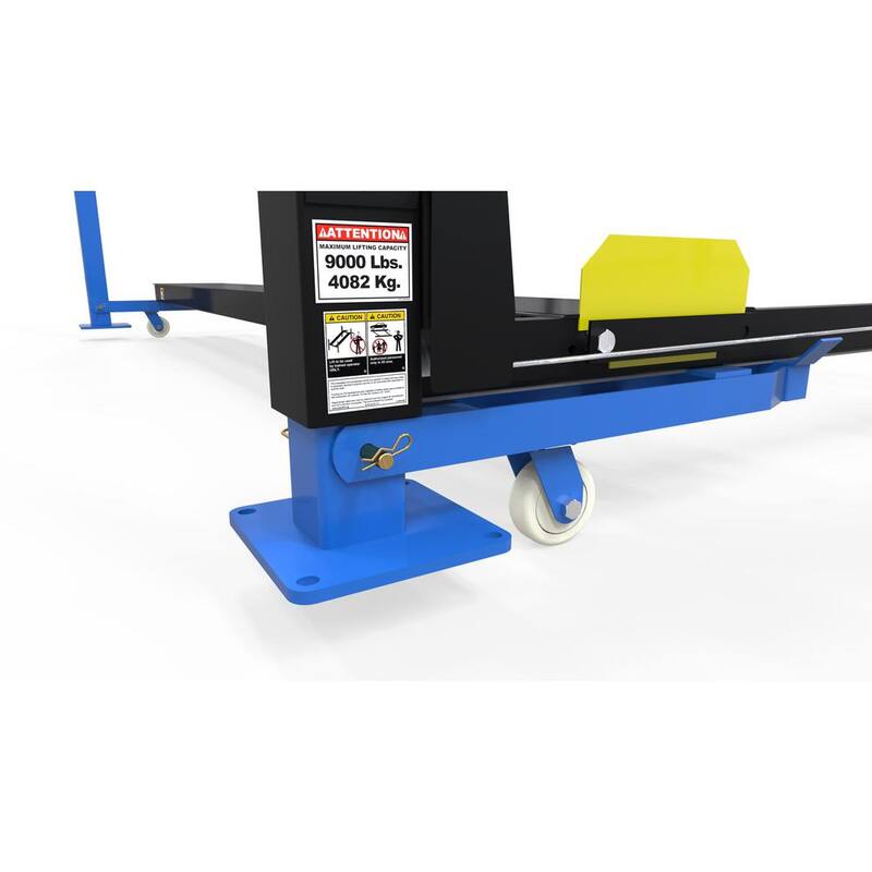 Dannmar D4-9 Four-Post Car Lift 9,000 lbs. Capacity with 220V Power Unit Included - 5175319