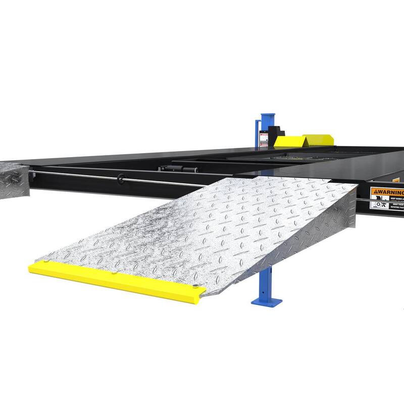 Dannmar D4-9 Four-Post Car Lift 9,000 lbs. Capacity with 220V Power Unit Included - 5175319