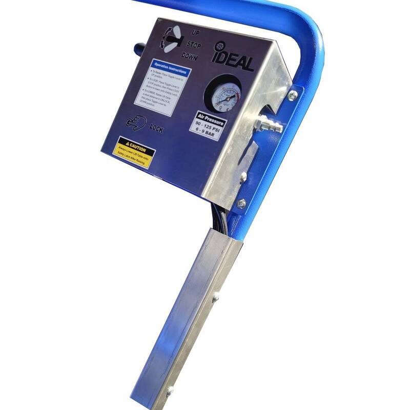 TUXEDO iDEAL EV 2500AH-X LIFT TABLE - EV BATTERY PLATFORM/AIR HYDRAULIC OP, Table car lift 2500 lb. Capacity - LT-EV2500AH-X