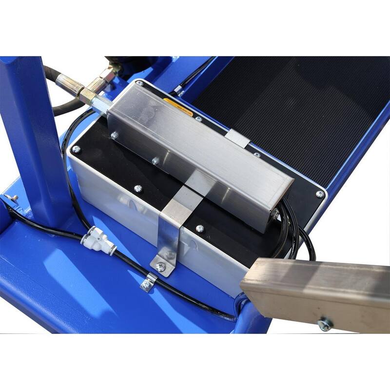 TUXEDO iDEAL EV 2500AH-X LIFT TABLE - EV BATTERY PLATFORM/AIR HYDRAULIC OP, Table car lift 2500 lb. Capacity - LT-EV2500AH-X