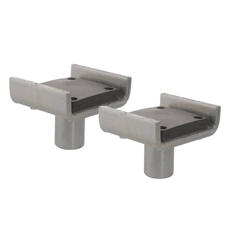 BENDPAK Frame Cradle Pad for 2 Post Car Lifts with up to 10000 lb. Capacity, 35mm Pin, Super Wide, Set of 2 - 5210252