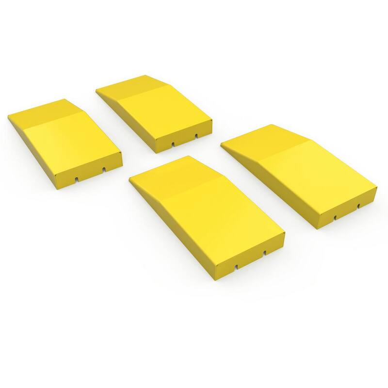 BENDPAK Extended Ramp Kit for MDS series Mid-Rise Scissor Car Lifts with 6000 lb. Capacity, (Set of 4) - 5210248