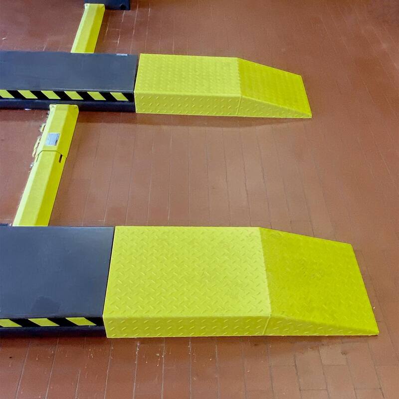 BENDPAK Extended Ramp Kit for MDS series Mid-Rise Scissor Car Lifts with 6000 lb. Capacity, (Set of 4) - 5210248