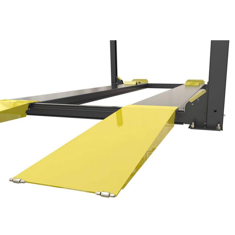 BENDPAK 48 in. Steel Approach Ramps For HD-7 & HD-9 Series 4 Post Car Lifts with up to 9000 lb. Capacity (Not HD-9SW/SWX), Pair - 5210055