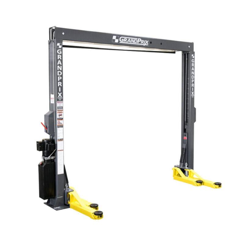 GRANDPRIX GP-7 2 Post Car Lift with 7000 lb. Capacity and 78 in. Lifting Height - 5175992
