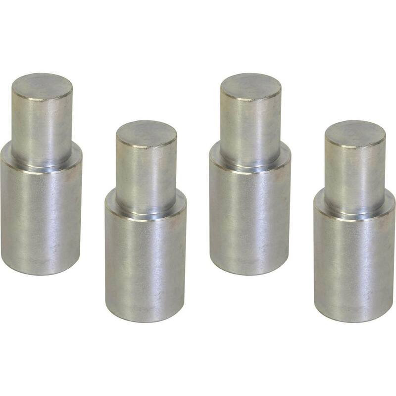 BENDPAK Medium 35mm Pin Stacking Truck/Van Adapter for 2 Post Lifts with up to 10,000 lb. Capacity, 70mm High (Set of 4) - 5215751