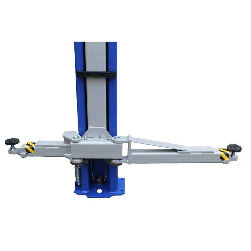 IDEAL 2-Post Car Lift Assymetric/Symmetric Direct Drive 10,000 lbs. Capacity ALI Certified with PU - TP10KAC-DX