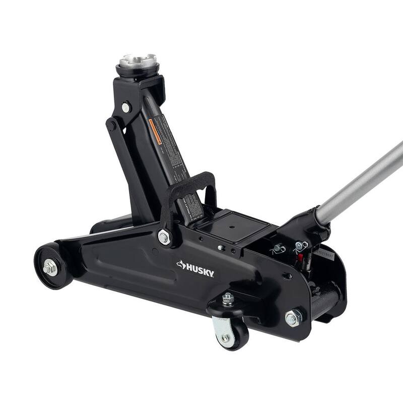 Husky 2-Ton Hydraulic Trolley Car Jack - HPL4136-VT