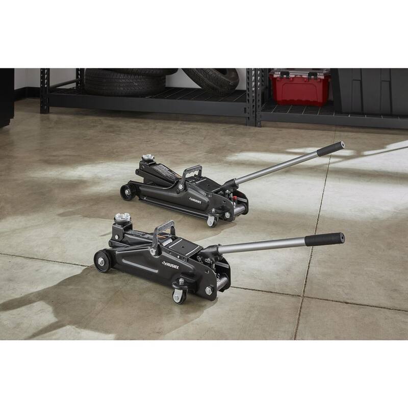 Husky 2-Ton Hydraulic Trolley Car Jack - HPL4136-VT