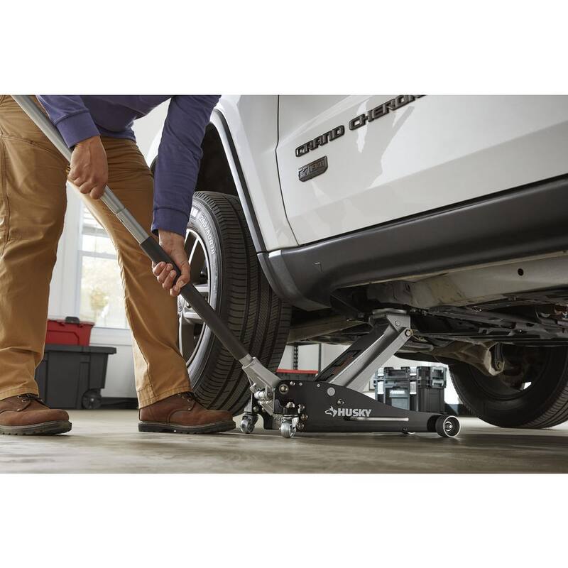 Husky 3-Ton Aluminum/Steel Car Jack - HPL4751