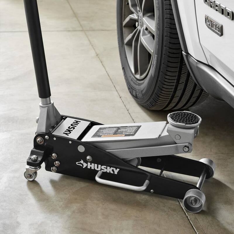 Husky 3-Ton Aluminum/Steel Car Jack - HPL4751