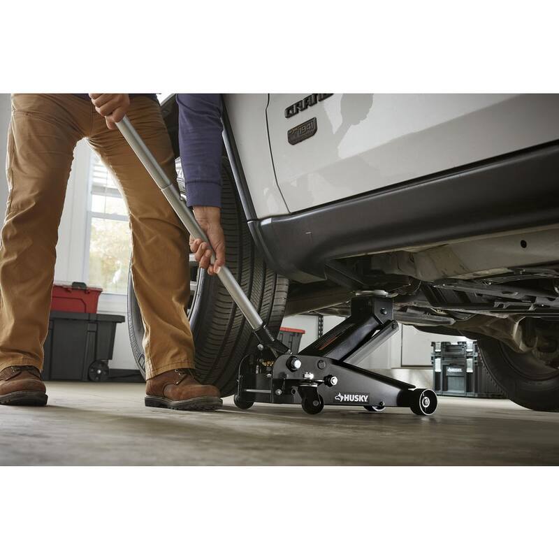 Husky 3-Ton Floor Garage Car Jack - HD00107