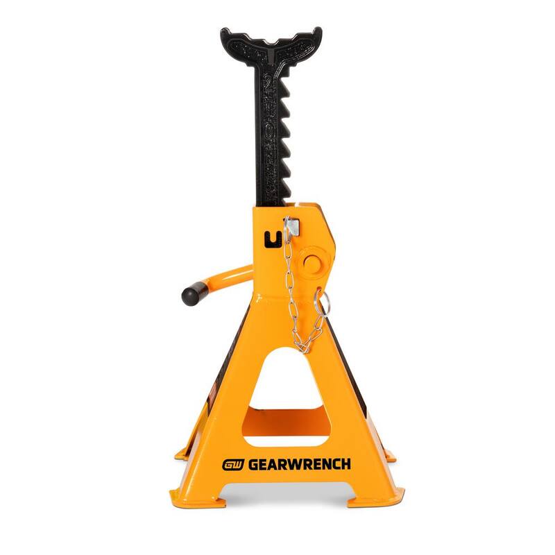GEARWRENCH 2-Ton Ratcheting Jack Stands (2-Piece) - GWJS2T