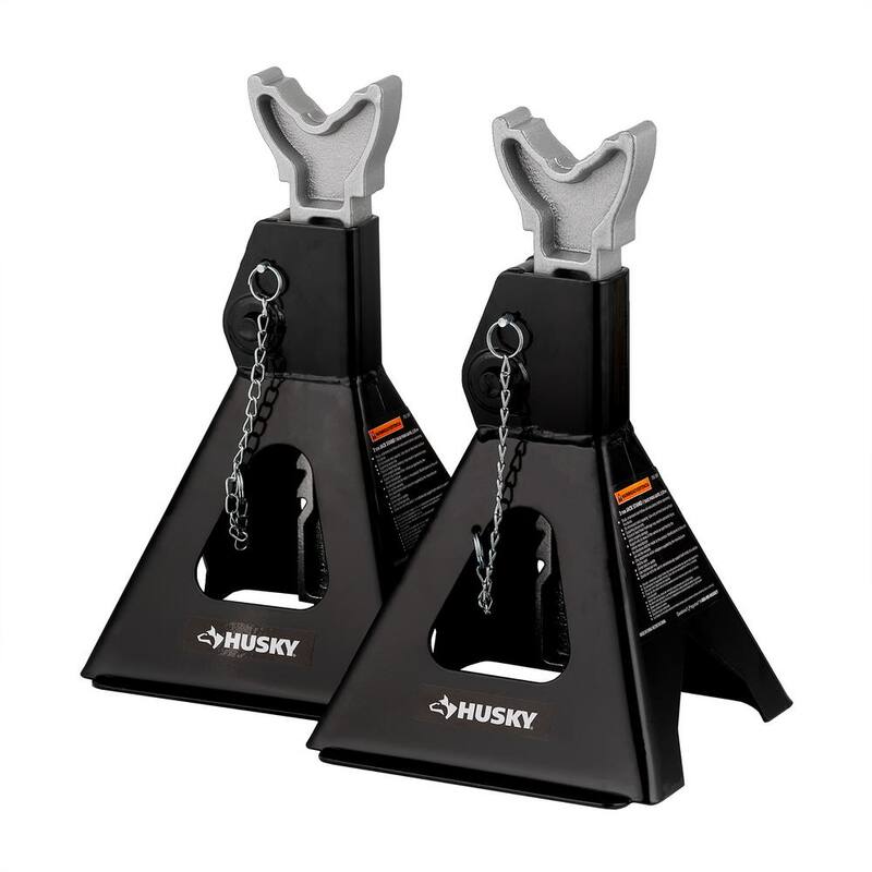 Husky 3-Ton Car Jack Stands - HPL4124-ZD