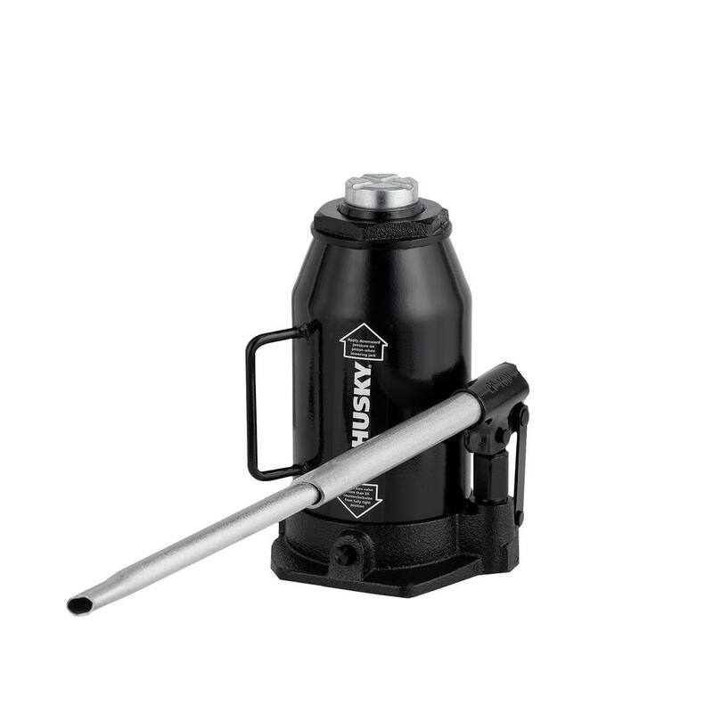 Husky 20-Ton Hydraulic Bottle Car Jack - HPL20B